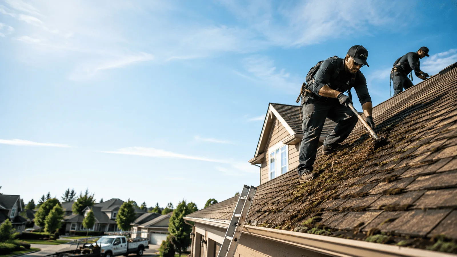 Roof Moss Removal in Biloxi, MS near me